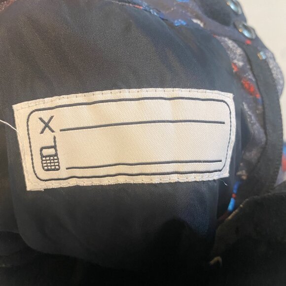 Columbia Gloves Off Titanium boy's size 10/12 splatter paint snow pants EUC - Picture 10 of 11